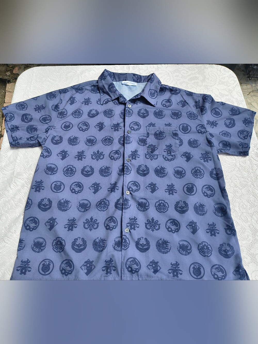 Pokemon Center Hawaiian Shirt L Kitakami Ver. Pokémon Summer Festival